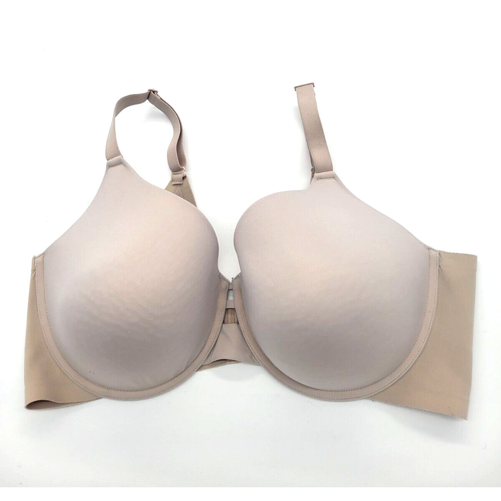 Auden Tan Full Coverage Lightly‎ Lined Underwire T-Shirt Bra Size 42DD